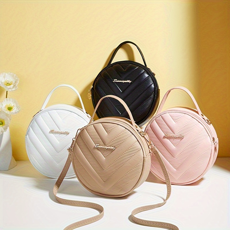 Structured Handbag Top Handle - Bolsa Mini de Moda Feminina, Elegante