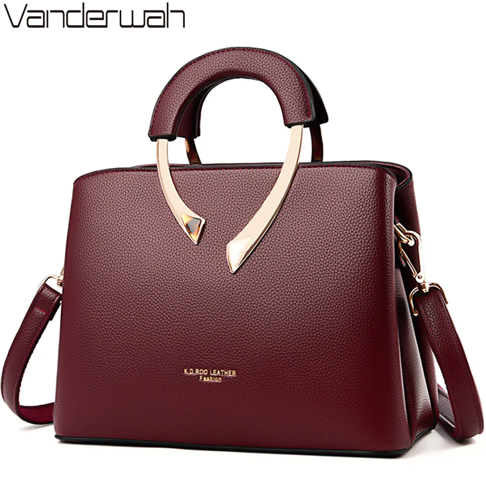 Luxury Bag Collection - Genuíno vanderwah alta qualidade couro do