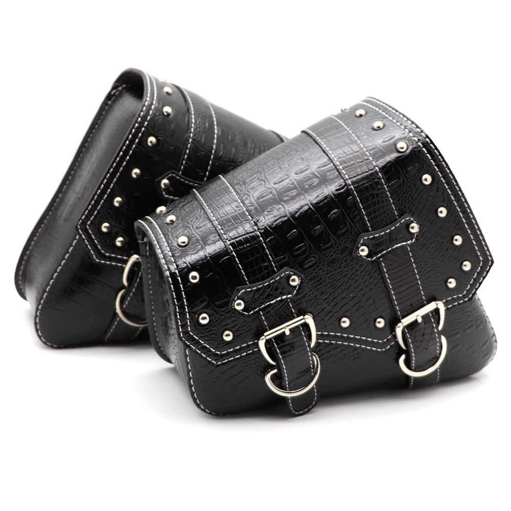Luxury Bags Luggage - Preto de luxo triângulo crocodilo padrão