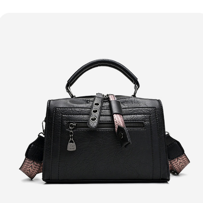 Structured Handbag Top Handle - Bolsa estruturada estilo Boston com alça