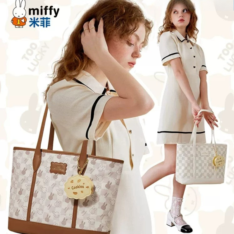 Luxury Bags Luggage - Bolsa Tote Miffy Kawaii Anime de