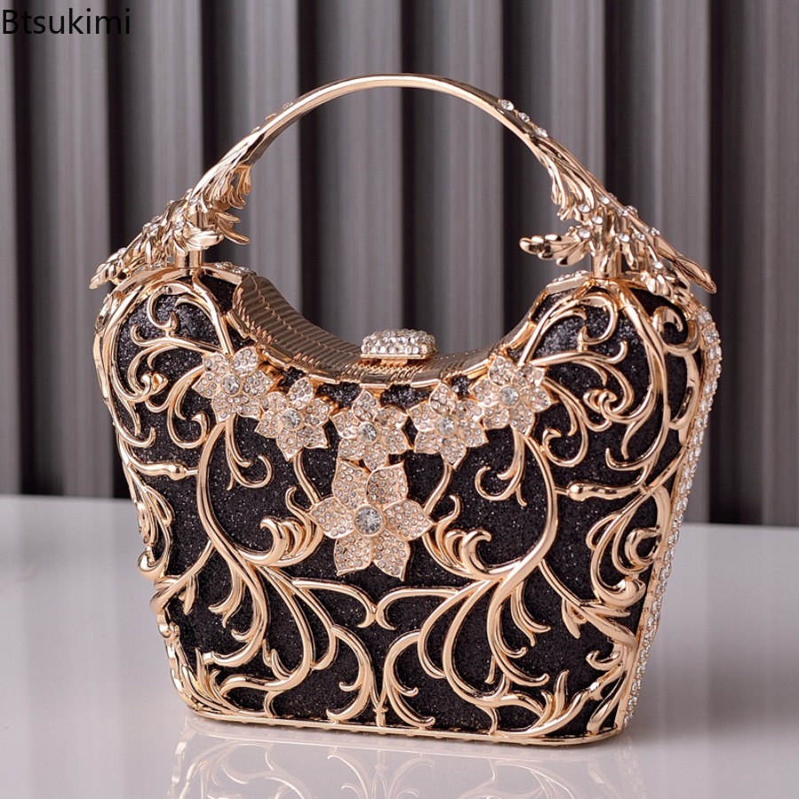 Luxury Bag Collection - Bolsas de Noite em Metal Vazado