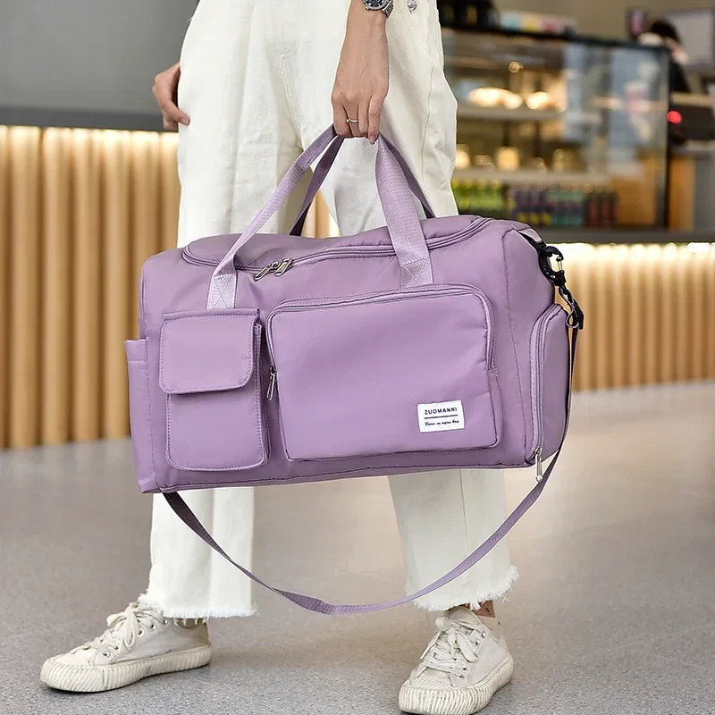 Weekender Bag Duffle - Bolsa de viagem de grande capacidade,
