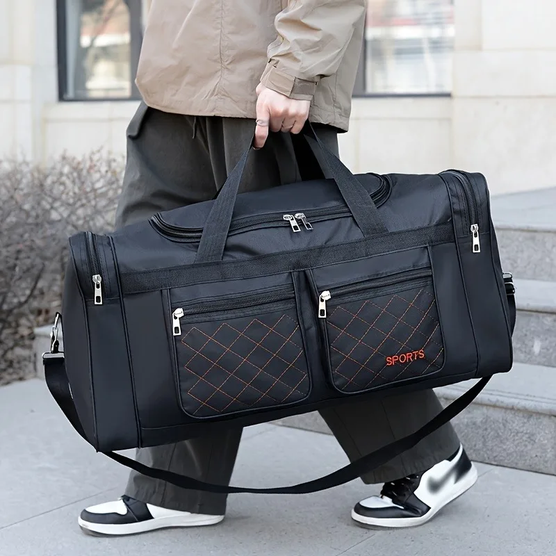 Weekender Bag Duffle - Bolsa de viagem de grande capacidade,