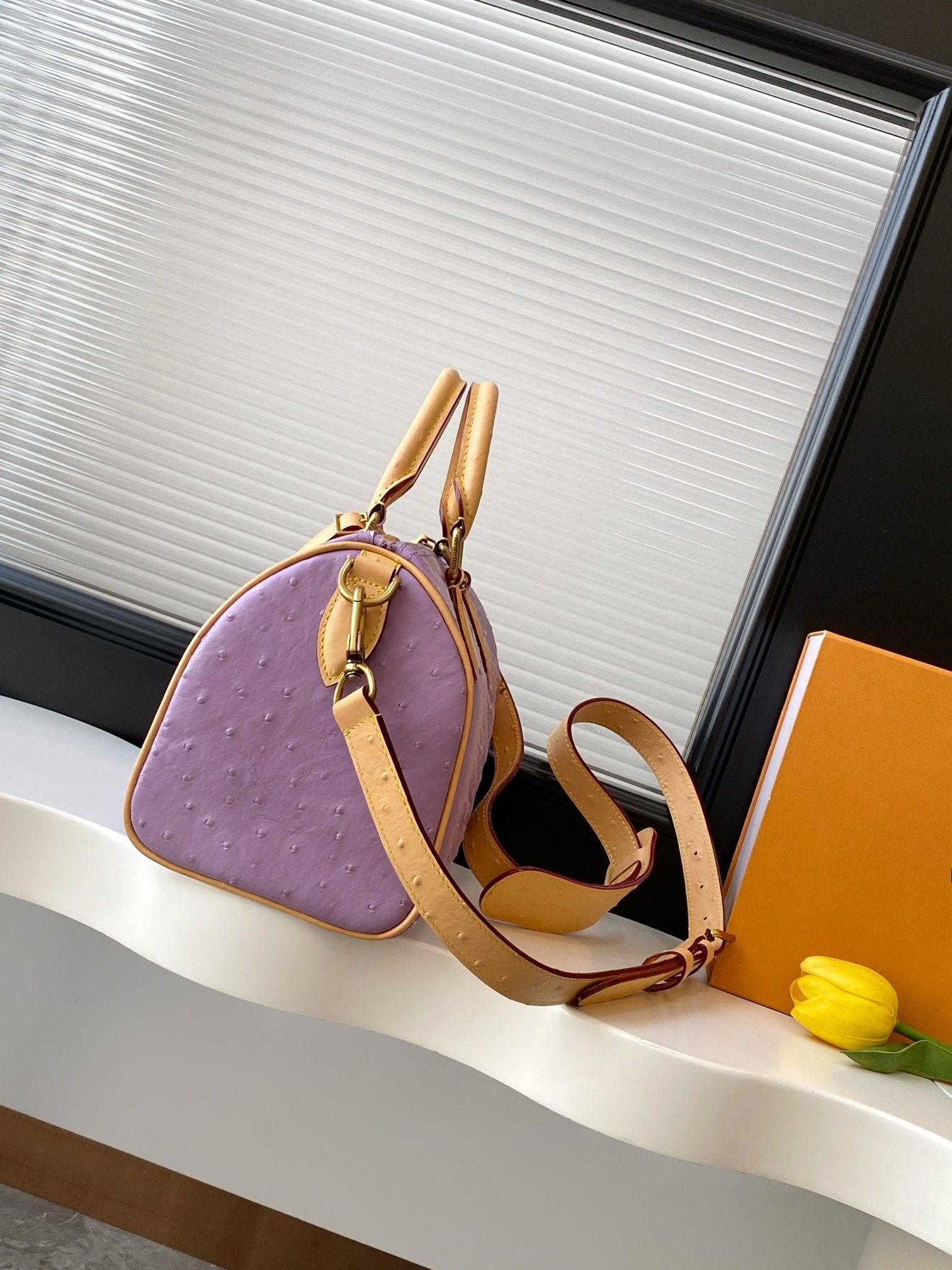 Structured Handbag Top Handle - Bolsa Feminina Universal de PU Estruturada