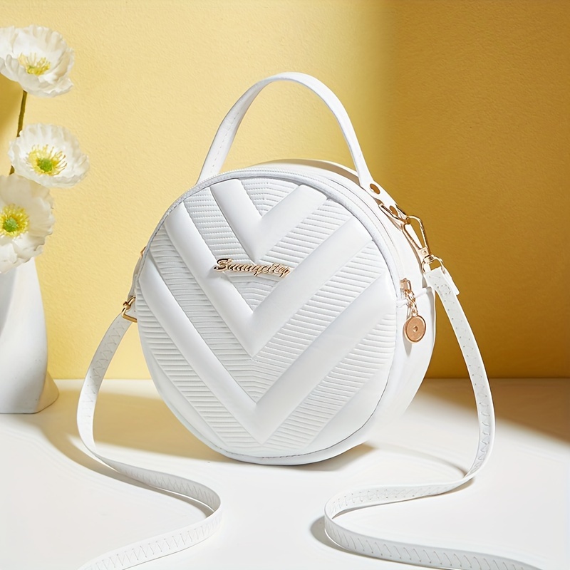 Bolsa Mini de Moda Feminina, E - Structured Handbag Top Handle avaliação e preço
