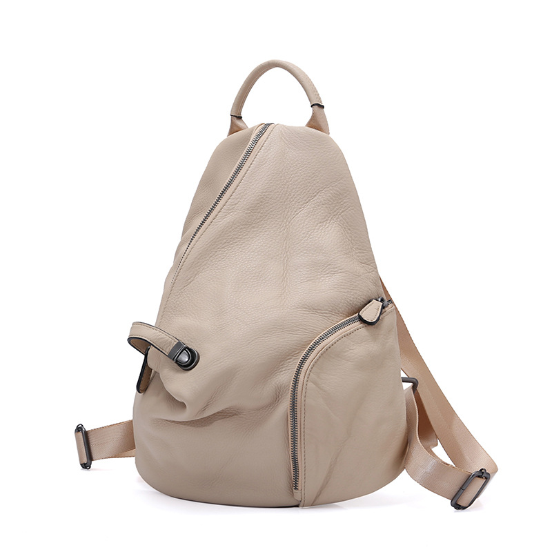 Zency mochila feminina de cour - Genuine Leather Backpack avaliação e preço