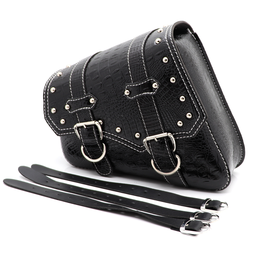 Preto de luxo triângulo crocod - Luxury Bags Luggage avaliação e preço