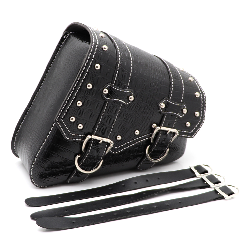Preto de luxo triângulo crocod - Luxury Bags Luggage avaliação e preço