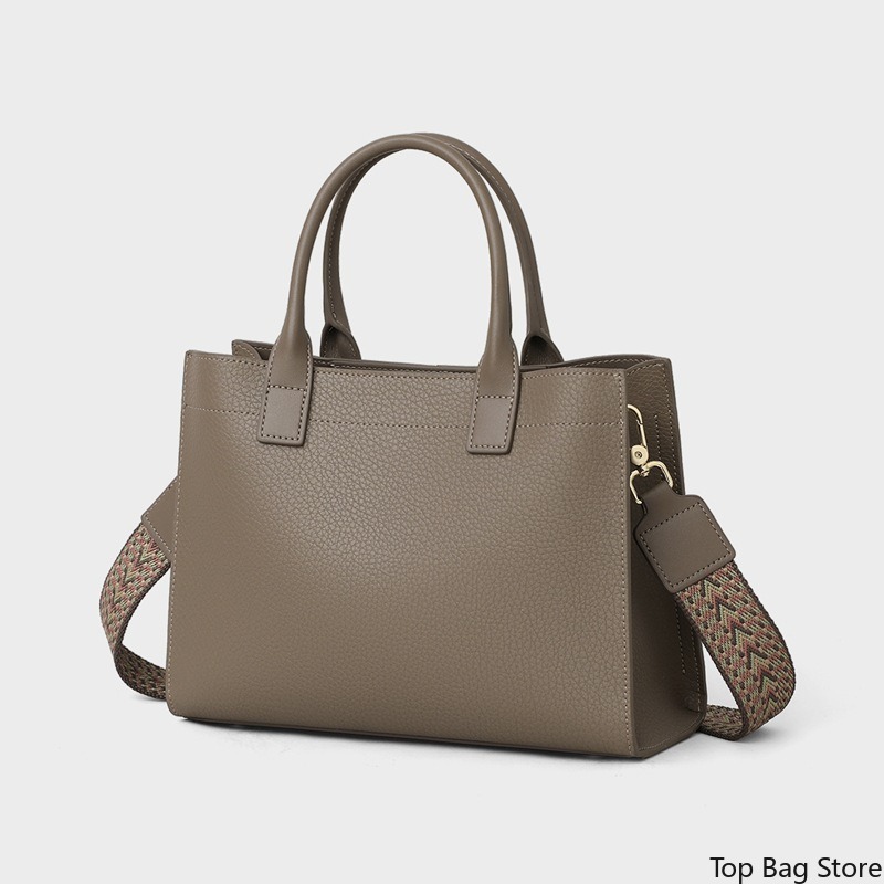 Bolsa Satchel de Couro Genuíno - Structured Handbag Top Handle avaliação e preço