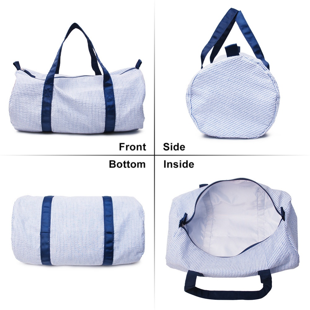 Bolsa de viagem Seersucker par - Weekender Bag Duffle avaliação e preço