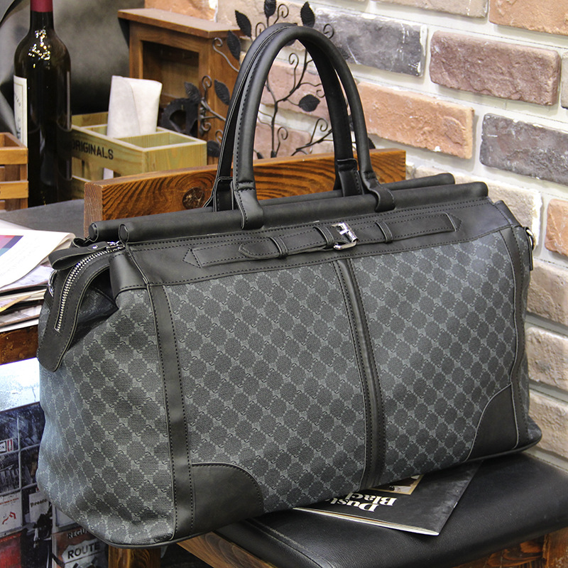 Moda xadrez saco de viagem mas - Luxury Bags Luggage avaliação e preço