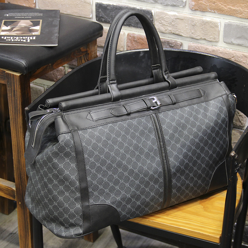 Moda xadrez saco de viagem mas - Luxury Bags Luggage avaliação e preço