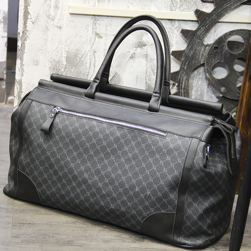 Moda xadrez saco de viagem mas - Luxury Bags Luggage avaliação e preço