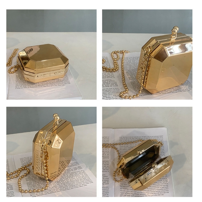 Mini luxo festa de ouro noite  - Luxury Bags For Women avaliação e preço