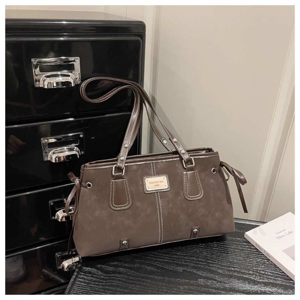 Bolsa Tote Minimalista em Cour - Structured Handbag Top Handle avaliação e preço