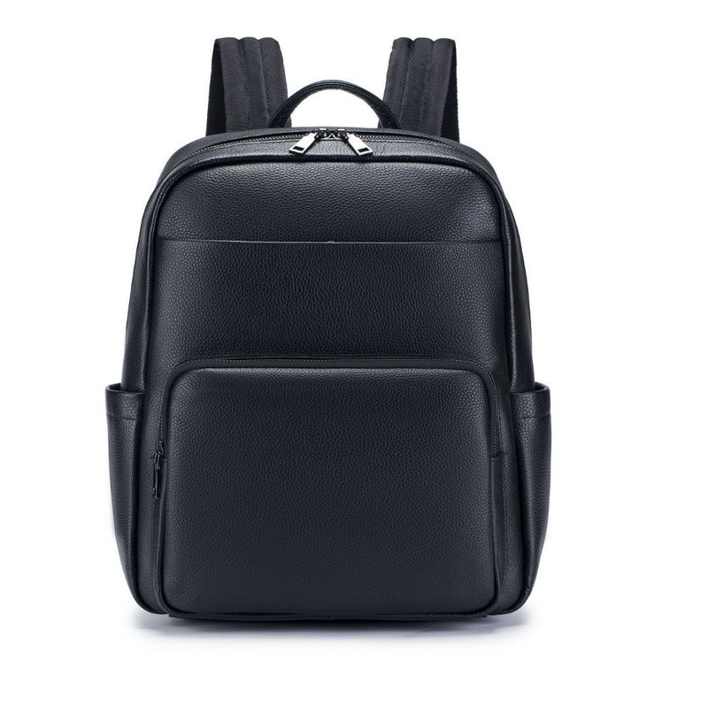 Bolsa de ombro dupla de couro  - Genuine Leather Backpack avaliação e preço