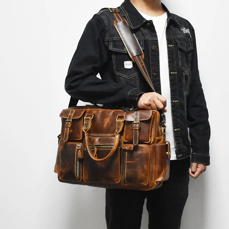 Bolsa de ombro preta masculina - Luxury Bags Luggage avaliação e preço