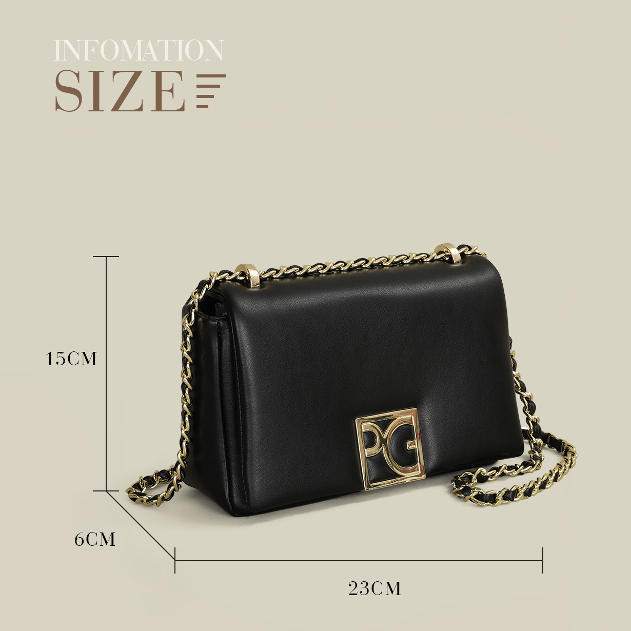 Bolsa Feminina PG de Luxo Casu - Luxury Bags For Sale avaliação e preço