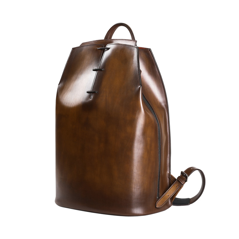 DIMY 2025 nova mochila masculi - Genuine Leather Backpack avaliação e preço