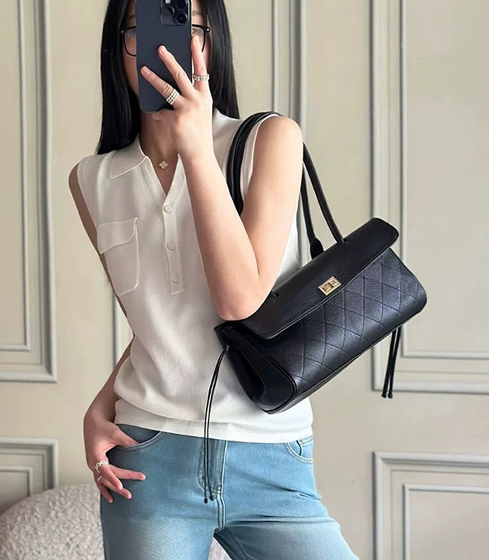 CLAREGQI 2026 Nova Bolsa de Om - Structured Handbag Top Handle avaliação e preço