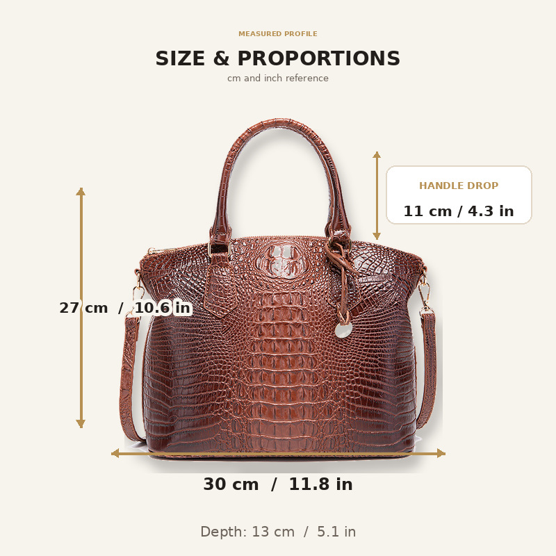 Bolsa Feminina Vintage com Pad - Structured Handbag Top Handle avaliação e preço